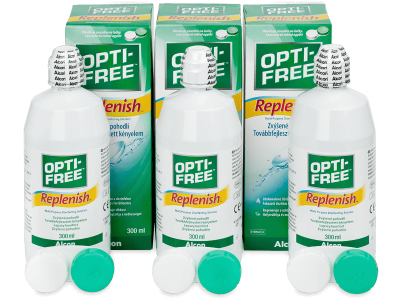 Roztok Opti-Free RepleniSH 3x 300 ml 