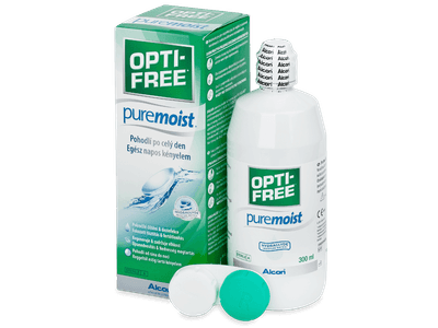 Roztok Opti-Free PureMoist 300 ml - Čistící roztok