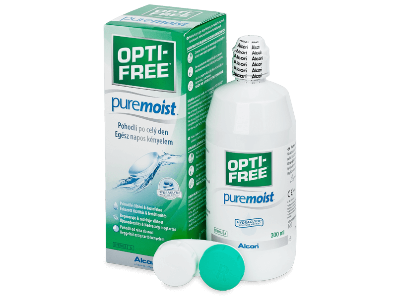 Roztok Opti-Free PureMoist 300 ml - Čistící roztok