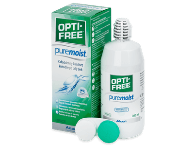 Roztok Opti-Free PureMoist 300 ml - Čistící roztok