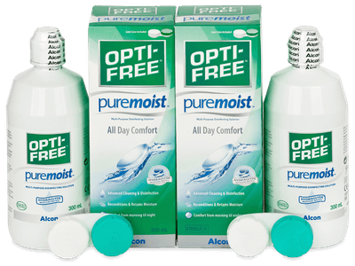 Roztok Opti-Free PureMoist 2x 300 ml - Produkt je dostupný také v této variantě balení