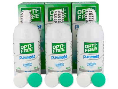 Roztok Opti-Free PureMoist 3x 300 ml - Předchozí design