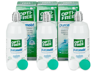 Roztok Opti-Free PureMoist 3x 300 ml - Produkt je dostupný také v této variantě balení