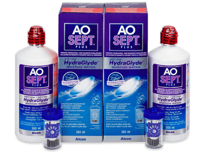 Roztok AO SEPT PLUS HydraGlyde 2x 360 ml