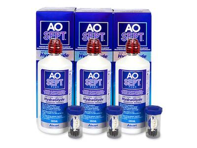 Roztok AO SEPT PLUS HydraGlyde 3x 360 ml - Předchozí design