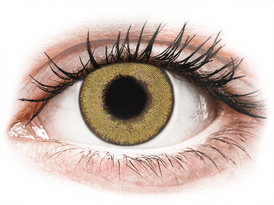 TopVue Daily Color - Pure Hazel - dioptrické jednodenní (2 čočky) - Barevné kontaktní čočky