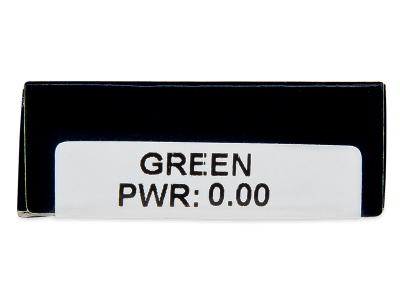TopVue Daily Color - Green - nedioptrické jednodenní (2 čočky) - Náhled parametrů čoček