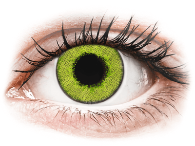 TopVue Daily Color - Fresh Green - nedioptrické jednodenní (2 čočky) - Barevné kontaktní čočky