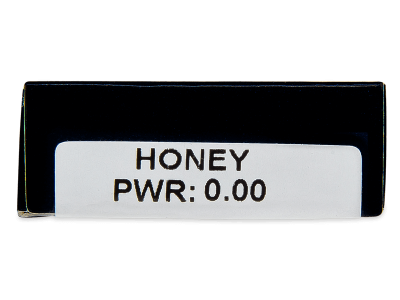 TopVue Daily Color - Honey - nedioptrické jednodenní (2 čočky) - Náhled parametrů čoček