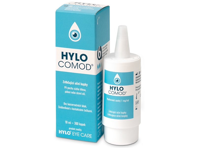 Oční kapky HYLO-COMOD 10 ml  - Oční kapky
