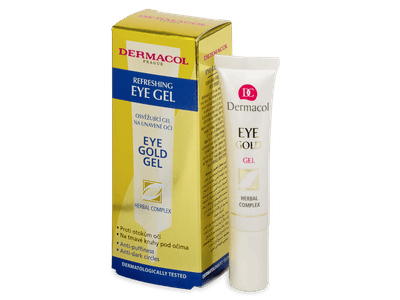 Dermacol oční gel na unavené oči Eye gold 15 ml 