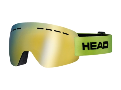 Sportovní brýle HEAD SOLAR FMR Lime L 