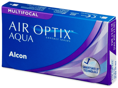 Air Optix Aqua Multifocal (3 čočky) - Multifokální kontaktní čočky