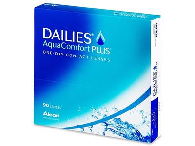 Dailies AquaComfort Plus (90 čoček) - Jednodenní kontaktní čočky