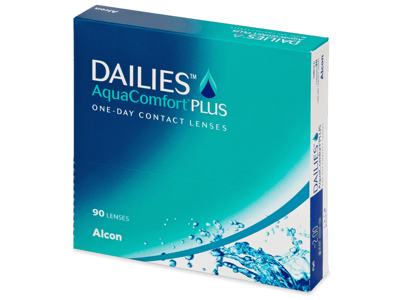 Dailies AquaComfort Plus (90 čoček) - Jednodenní kontaktní čočky
