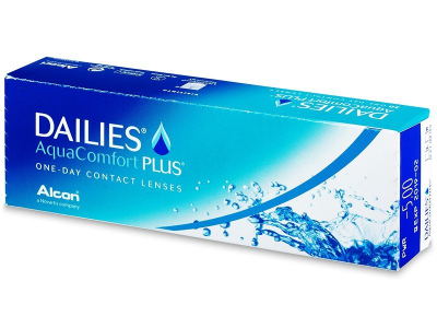 Dailies AquaComfort Plus (30 čoček) - Jednodenní kontaktní čočky