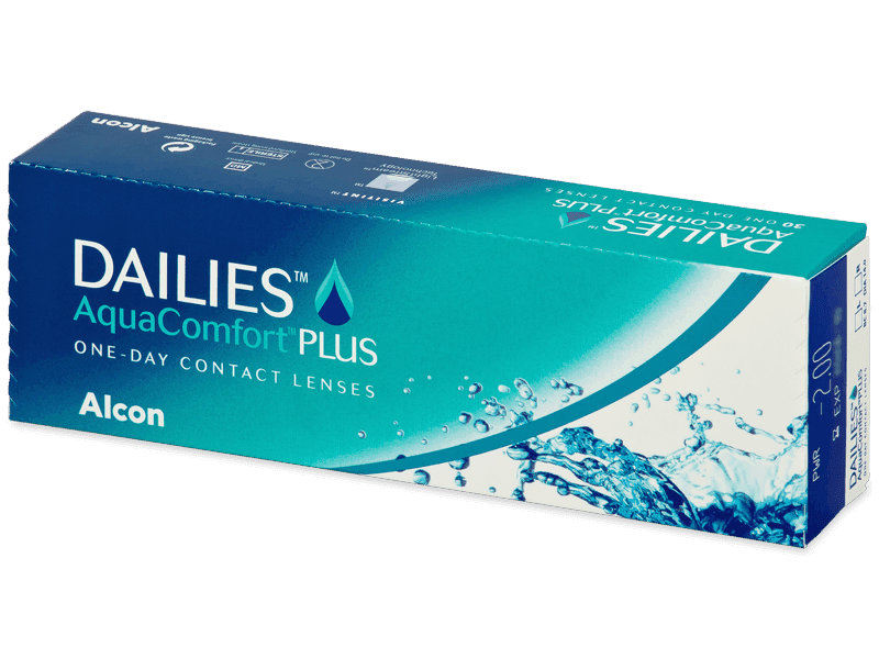 Dailies AquaComfort Plus (30 čoček) - Jednodenní kontaktní čočky
