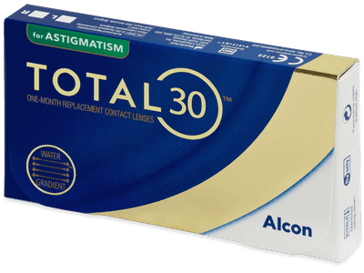 TOTAL30 for Astigmatism (3 čočky) - Torické kontaktní čočky