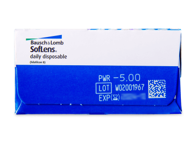 SofLens Daily Disposable (30 čoček) - Náhled parametrů čoček