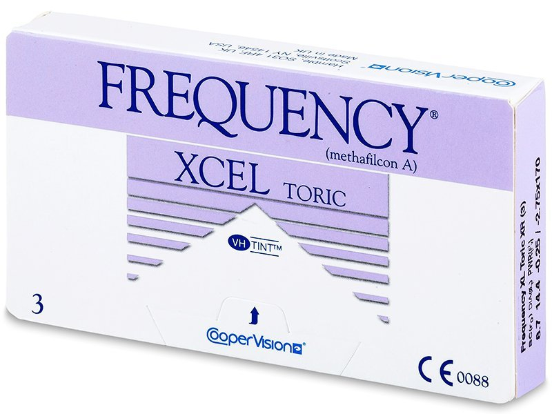 FREQUENCY XCEL TORIC XR (3 čočky) - Torické kontaktní čočky