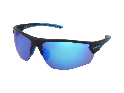 Sluneční brýle Alpina Tri-Scray 2.0 HR Black Cyan Matt 