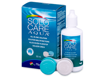 Roztok SoloCare Aqua 90 ml - Čistící roztok