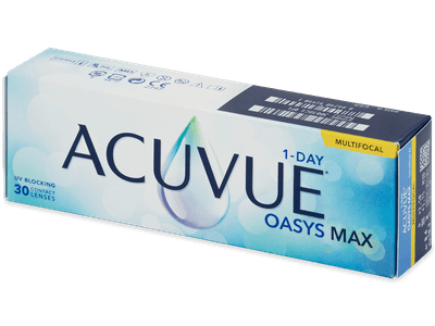 Acuvue Oasys Max 1-Day Multifocal (30 čoček) - Multifokální kontaktní čočky