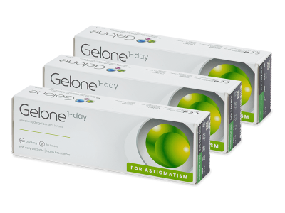 Gelone 1-day for Astigmatism (90 čoček) - Torické kontaktní čočky
