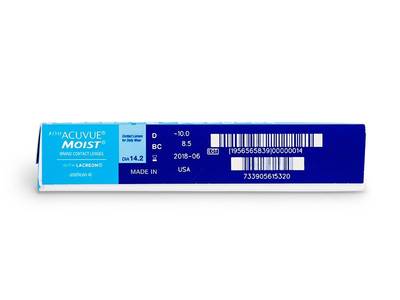1 Day Acuvue Moist (90 čoček) - Produkt je dostupný také v této variantě balení