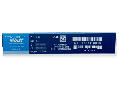 1 Day Acuvue Moist (90 čoček) - Produkt je dostupný také v této variantě balení