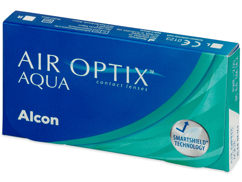 Air Optix Aqua (6 čoček) - Měsíční kontaktní čočky
