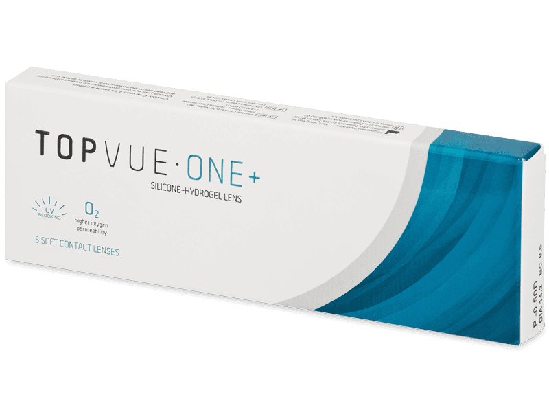 TopVue One+ (5 čoček) - Jednodenní kontaktní čočky