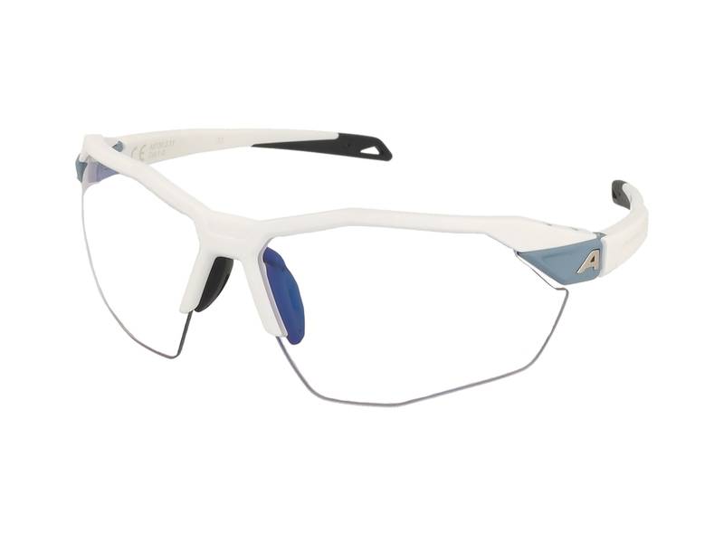 Sluneční brýle Alpina Twist Six HR V White Matt/Blue Mirror 