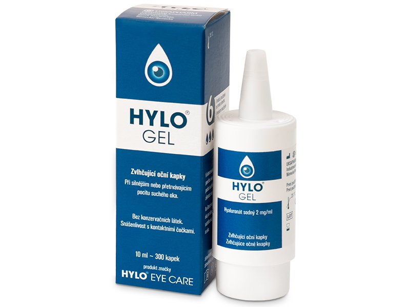 Oční kapky HYLO - GEL 10 ml  - Oční kapky