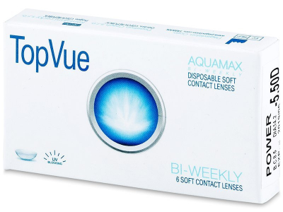 TopVue Bi-weekly (6 čoček) - Čtrnáctidenní kontaktní čočky