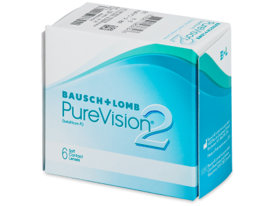 PureVision 2 (6 čoček) - Měsíční kontaktní čočky