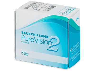 PureVision 2 (6 čoček) - Měsíční kontaktní čočky