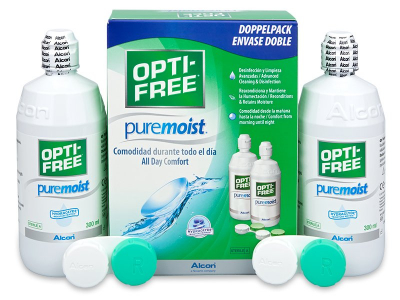 Roztok Opti-Free PureMoist 2x 300 ml 