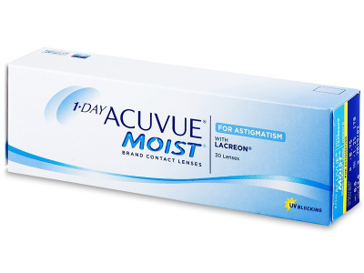 1 Day Acuvue Moist for Astigmatism (30 čoček) - Předchozí design