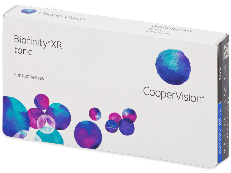 Biofinity XR Toric (3 čočky) - Torické kontaktní čočky