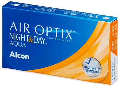 Air Optix Night and Day Aqua (3 čočky) - Měsíční kontaktní čočky